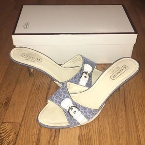 AUTHENTIC Coach Heels - Size 7.5